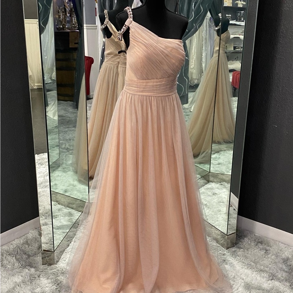 Christina Wu 22646 One-Shoulder Gown